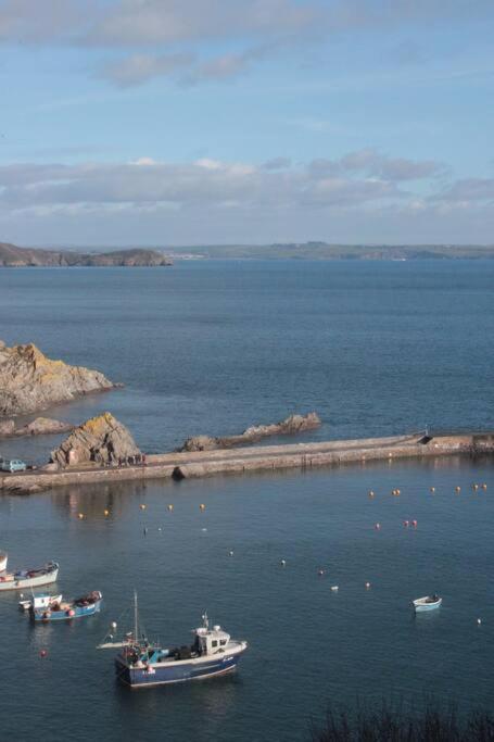 Vila Smugglers View Stunning Harbour And Coast Views Mevagissey Exteriér fotografie